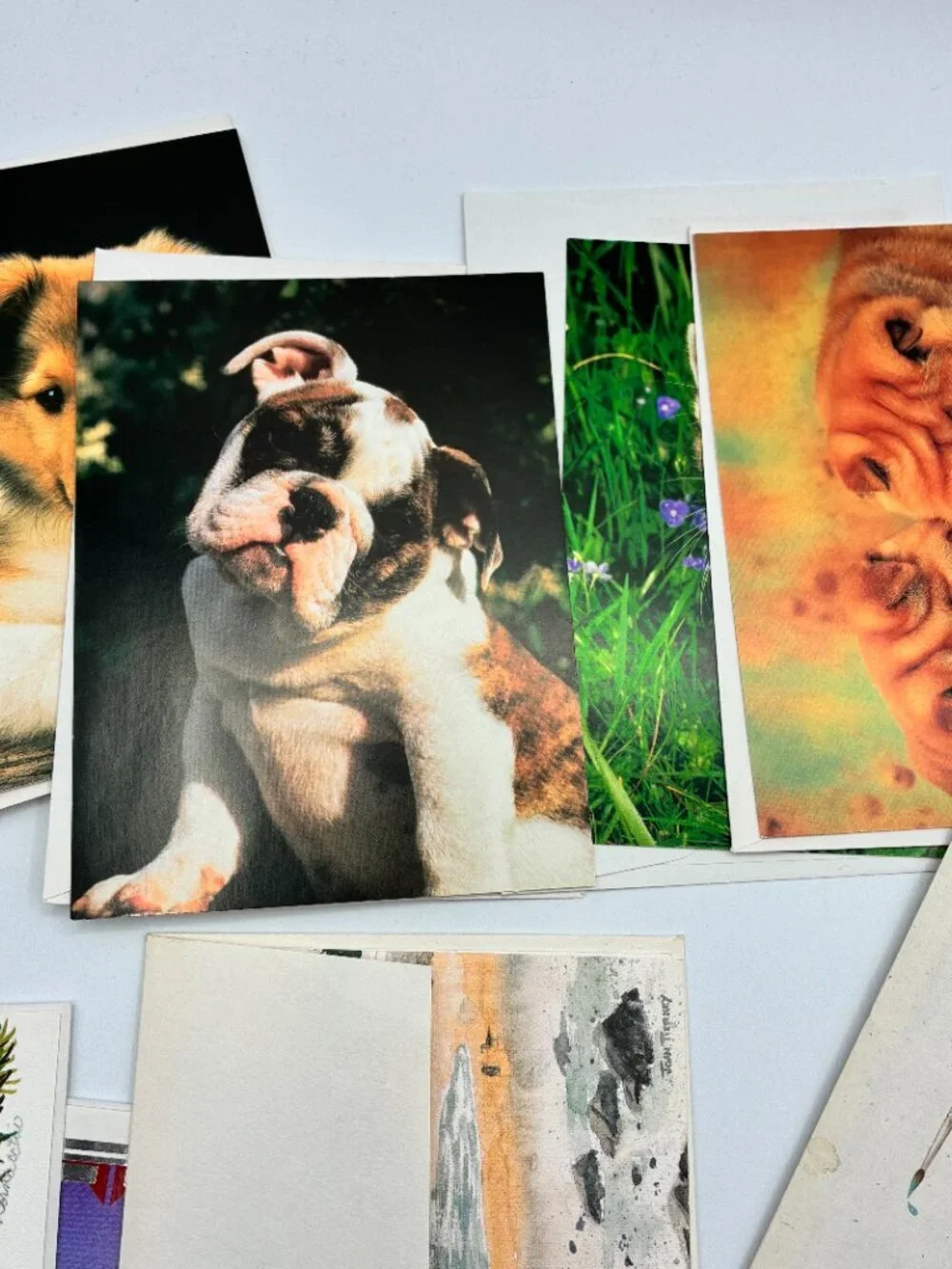 Vtg 90's-Y2K Greeting Cards Lot of 20 Blank Insides Unused Variety W/Envelopes